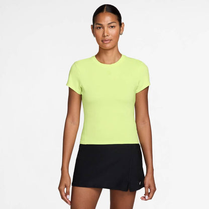 Nike Women's Dri-FIT Advantage Top (LT Lemon Twist) - RacquetGuys.ca