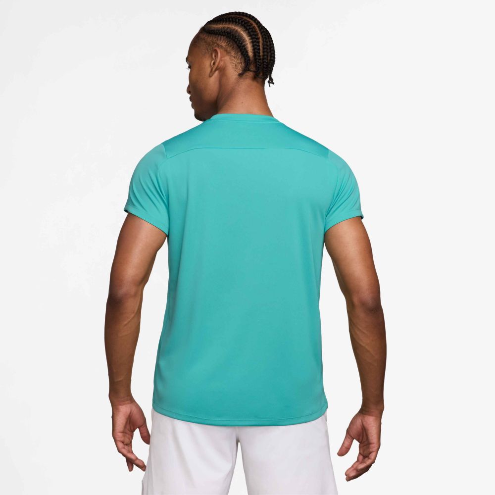 Nike Men's Dri-FIT Victory Top (Washed Teal/White) - RacquetGuys.ca