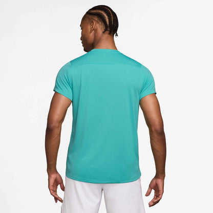 Nike Men's Dri-FIT Victory Top (Washed Teal/White) - RacquetGuys.ca