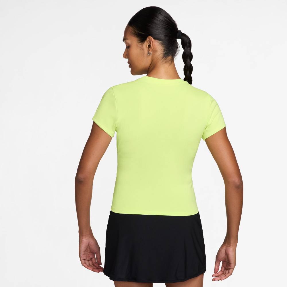 Nike Women's Dri-FIT Advantage Top (LT Lemon Twist) - RacquetGuys.ca