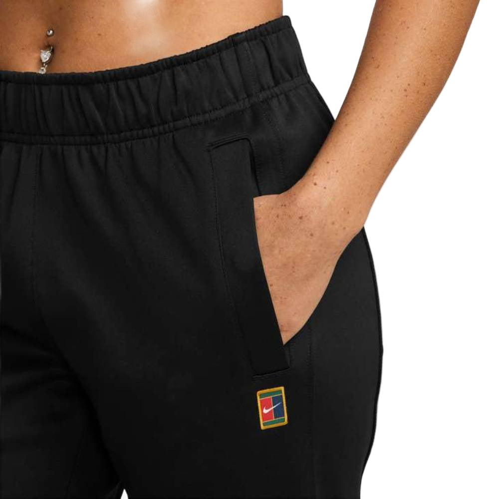 Nike Women's Court Heritage Knit Pant (Black) - RacquetGuys.ca