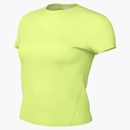 Nike Women's Dri-FIT Advantage Top (LT Lemon Twist) - RacquetGuys.ca