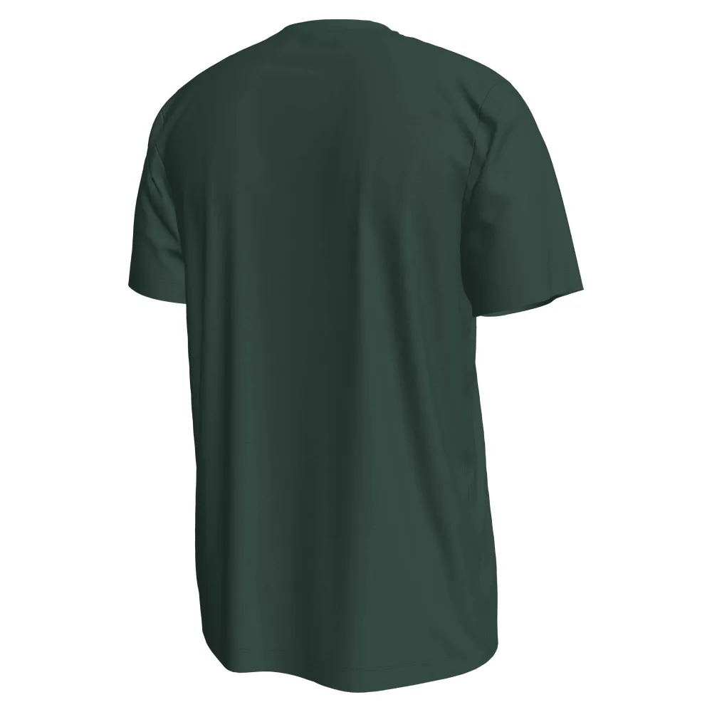 Nike Men's Court Dri-FIT Heritage STD Tee Top (Fir) - Description - RacquetGuys.ca