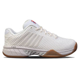 K-Swiss Hypercourt Express 2 Women's Indoor Shoe (Bright White/Gum) -- description - RacquetGuys.ca