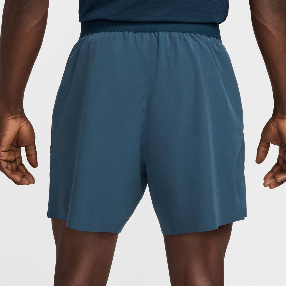 Nike Men's Dri-FIT Advantage 6-Inch Short (Armory Navy/White) - RacquetGuys.ca