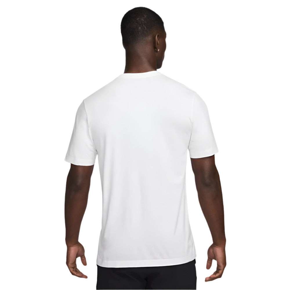 Nike Men's Court Dri-FIT Tee OC Top (White) - RacquetGuys.ca