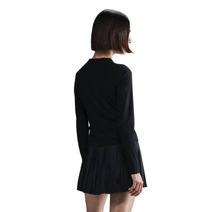 Nike Women's Dri-Fit Advantage Mid Layer Long Sleeve (Black) - RacquetGuys.ca