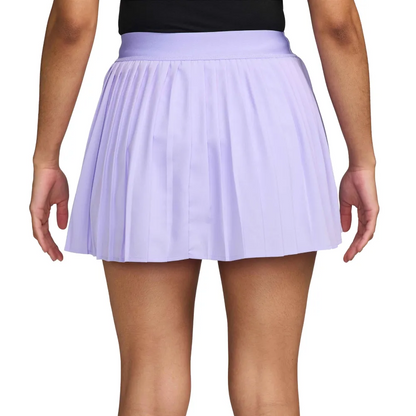 Nike Women's Dri-FIT Victory Pleated Skirt 15-Inch (Purple Pulse/White) - RacquetGuys.ca