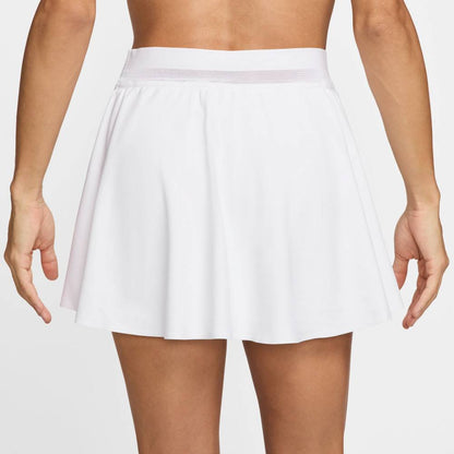 Nike Women's Dri-Fit Slam HR LN Ace Skirt (White) - RacquetGuys.ca