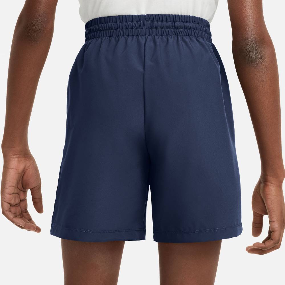 Nike Boy's Dri-FIT Multi Woven Club Short (Midnight Navy/White) - RacquetGuys.ca