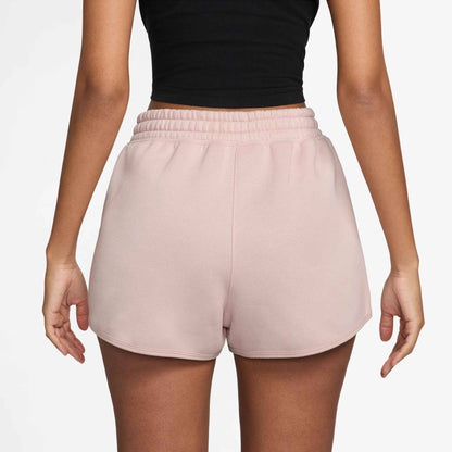 Nike Women's Court Heritage Fleece Short (Silt Red/Red Stardust) - RacquetGuys.ca