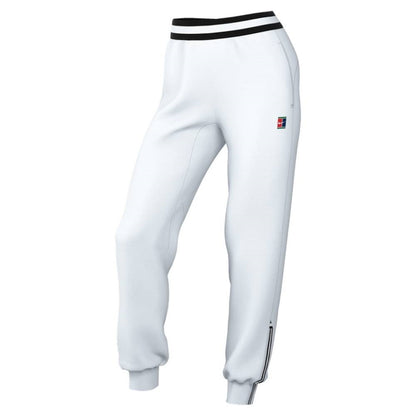 Nike Women's Dri-FIT Heritage Fleece Pants (White) **description - RacquetGuys.ca