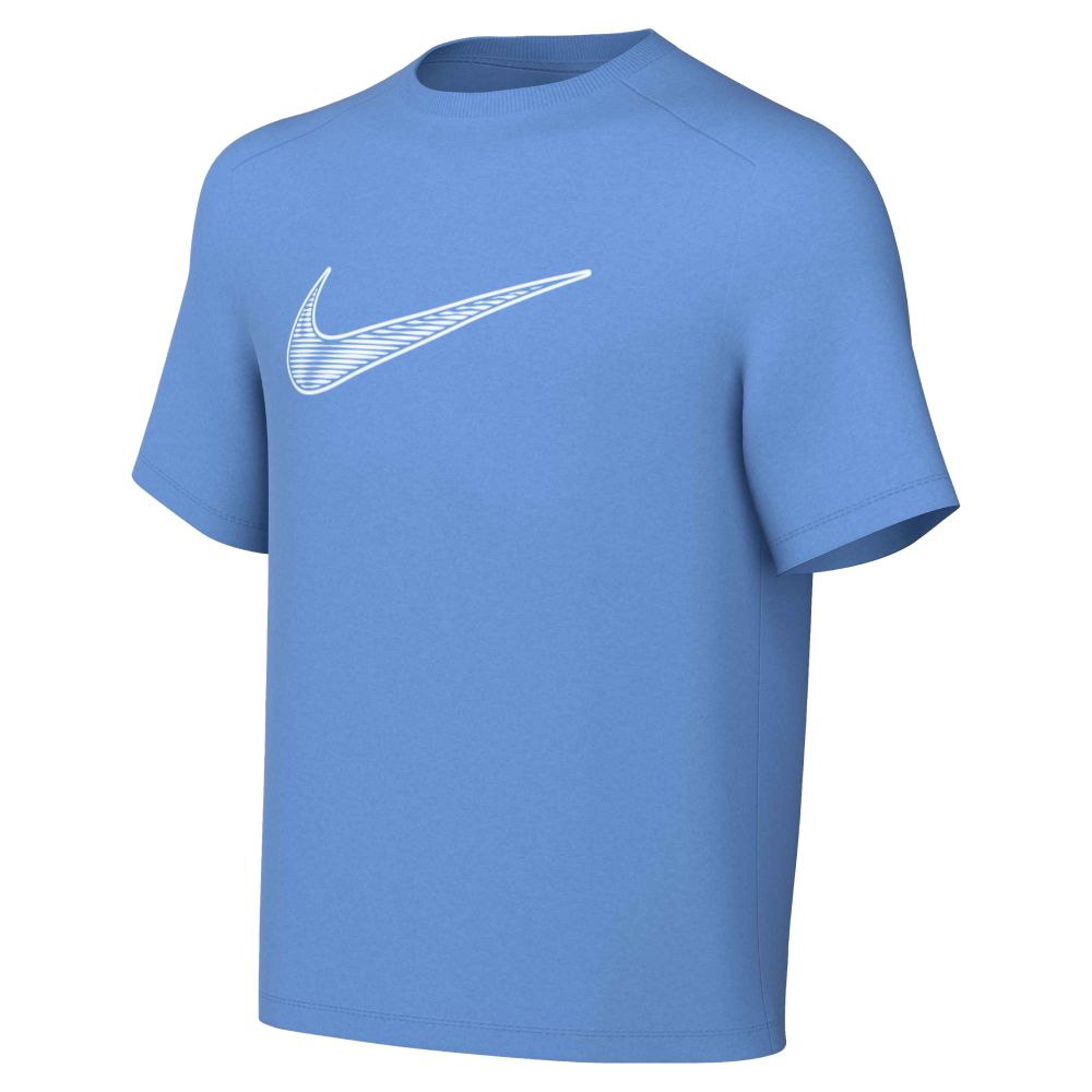 Nike Boy's Dri-FIT Multi Short Sleeve HBR Top (University Blue/White) - RacquetGuys.ca