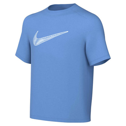 Nike Boy's Dri-FIT Multi Short Sleeve HBR Top (University Blue/White) - RacquetGuys.ca