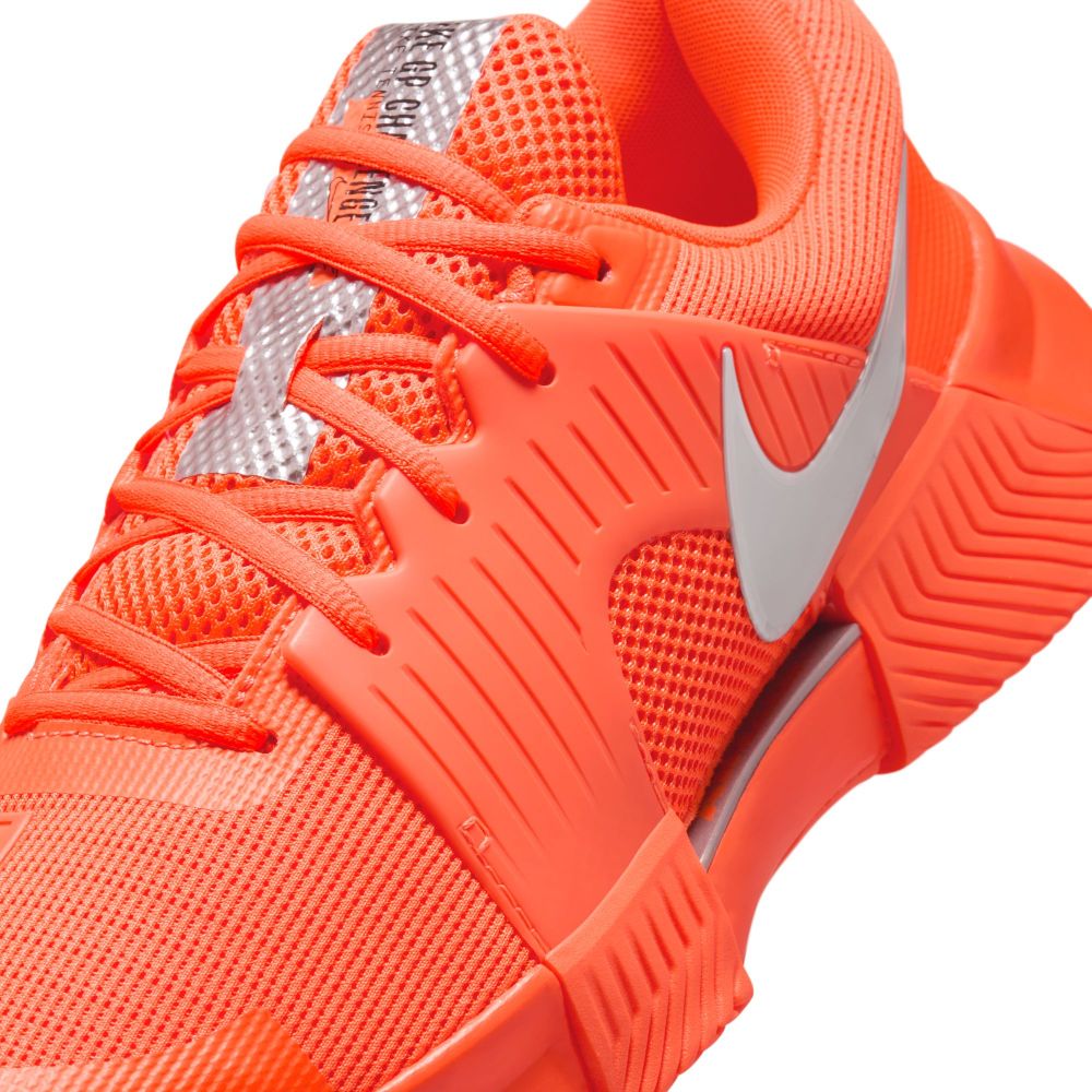 Nike Zoom GP Challenge 1 Men's Tennis Shoe (Hyper Crimson/Metallic Silver) - RacquetGuys.ca
