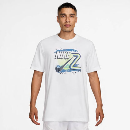 Nike Men's Dri-FIT SP25 Tee Top (White) - RacquetGuys.ca