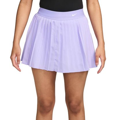 Nike Women's Dri-FIT Victory Pleated Skirt 15-Inch (Purple Pulse/White) - RacquetGuys.ca