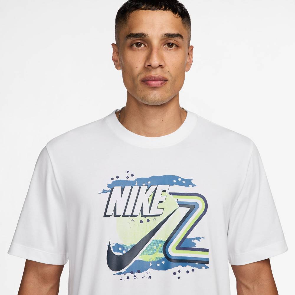 Nike Men's Dri-FIT SP25 Tee Top (White) - RacquetGuys.ca