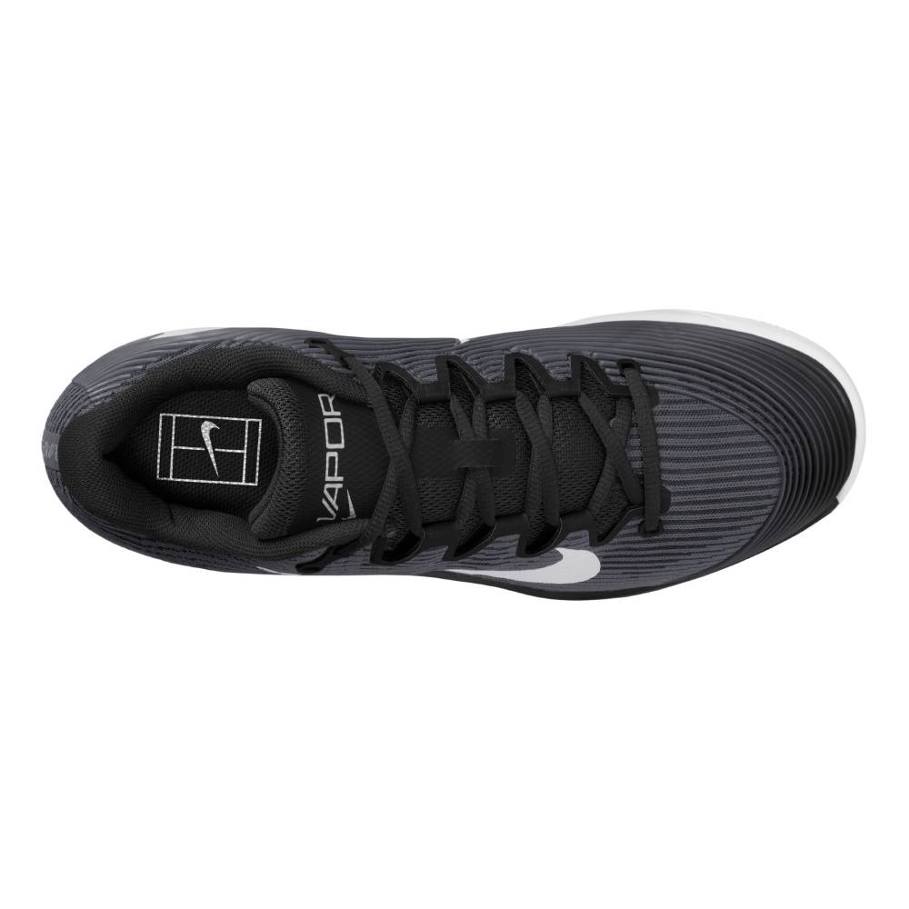 Nike Zoom Vapor 12 Men's Tennis Shoe (Black/White-DK Smoke Grey) - RacquetGuys.ca
