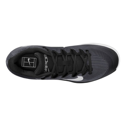 Nike Zoom Vapor 12 Men's Tennis Shoe (Black/White-DK Smoke Grey) - RacquetGuys.ca