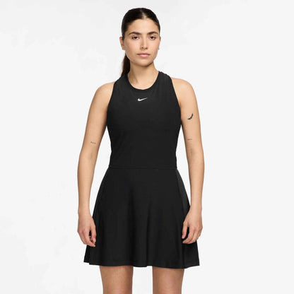 Nike Women's Dri-FIT Victory Dress (Black/White) - RacquetGuys.ca
