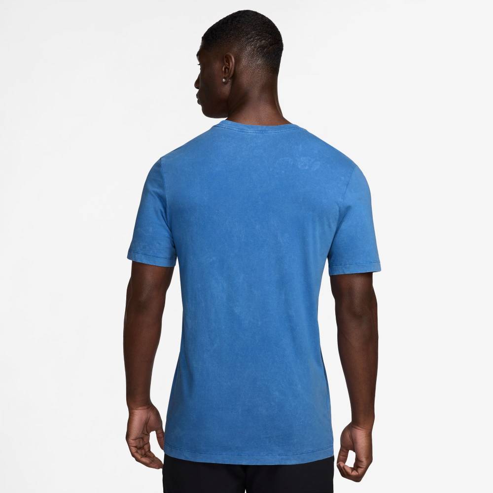 Nike Men's Dri-FIT Tennis OC Serve Tee Top (Star Blue) - RacquetGuys.ca