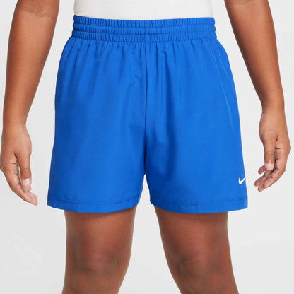 Nike Boy's Dri-FIT Multi Woven Club Short (Game Royal/White) - description - RacquetGuys.ca