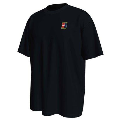 Nike Men's Court Max90 OC Tee Top (Black) - RacquetGuys.ca