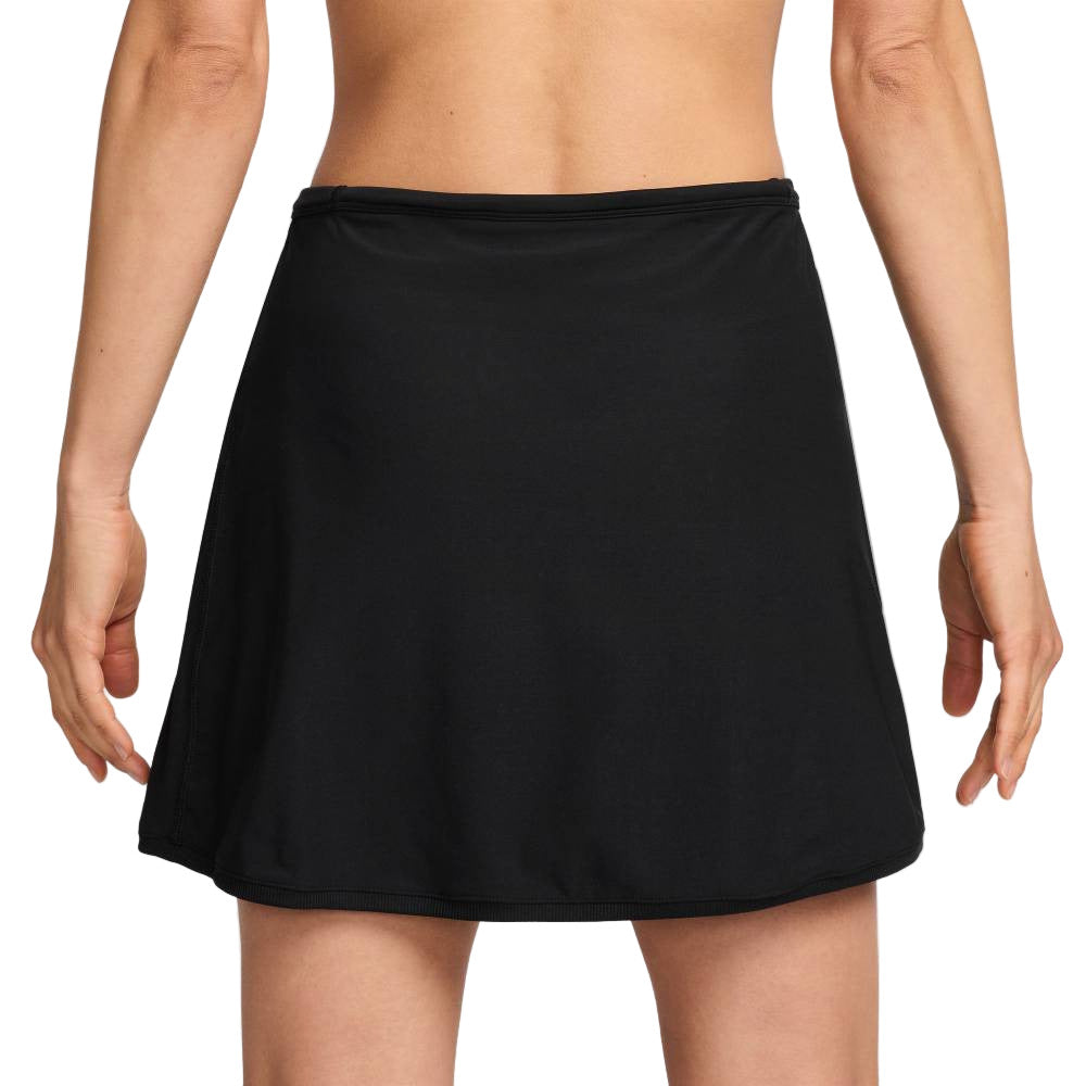 Nike Women's Dri-FIT Victory Skirt (Black/White) - RacquetGuys.ca