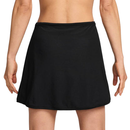 Nike Women's Dri-FIT Victory Skirt (Black/White) - RacquetGuys.ca
