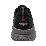 K-Swiss Hypercourt Supreme 2 Men's Tennis Shoe (Black/Grey) - RacquetGuys.ca