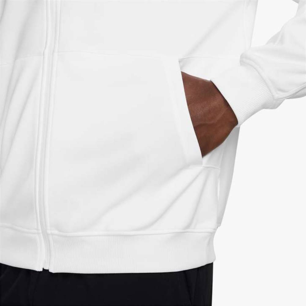 Nike Men's Heritage Jacket (White/Black) - RacquetGuys.ca