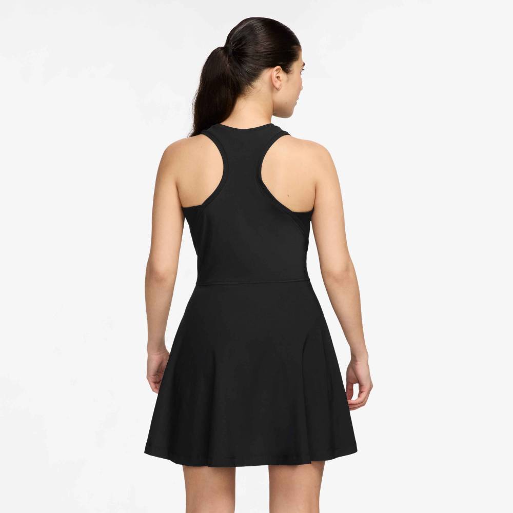 Nike Women's Dri-FIT Victory Dress (Black/White) - RacquetGuys.ca