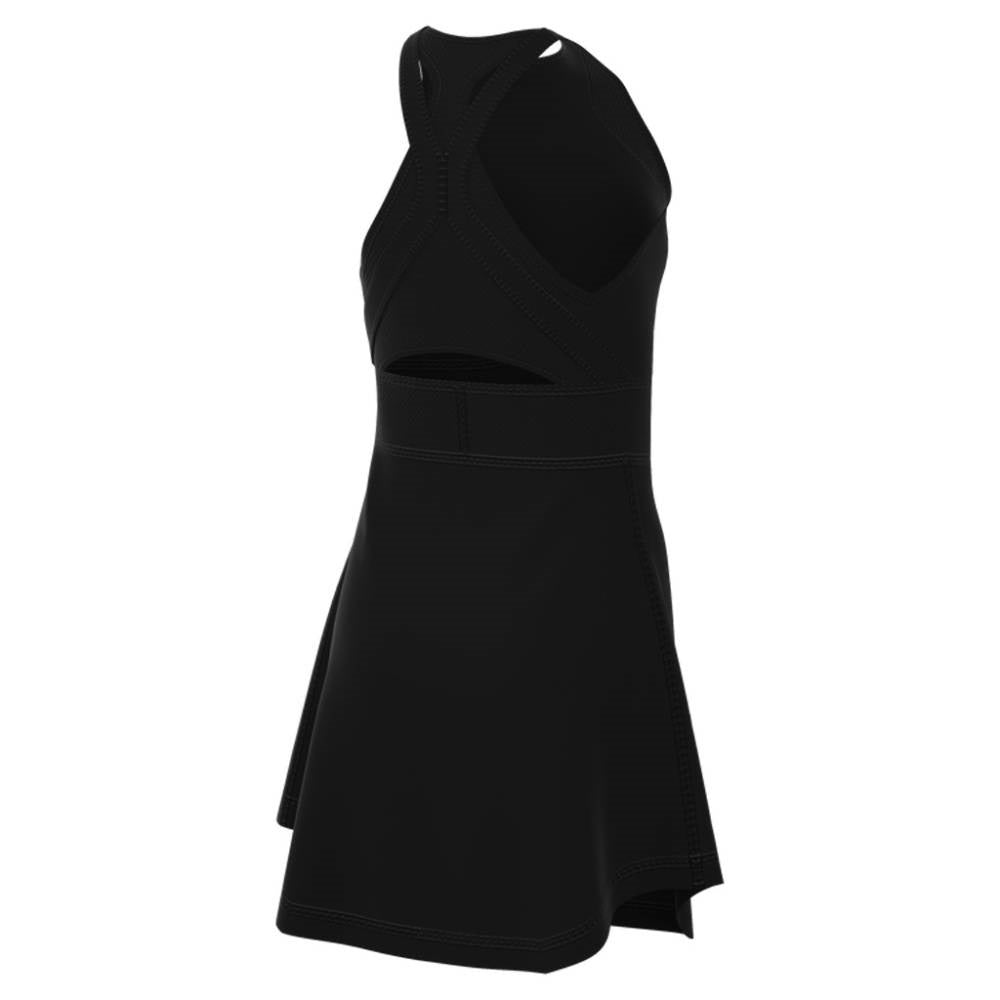 Nike Women's Dri-FIT Slim Chsis SLD Dress (Black) ** description - RacquetGuys.ca