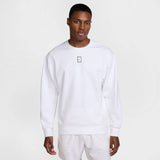 Nike Men's Dri-FIT Fleece Melbourne Crew (White)