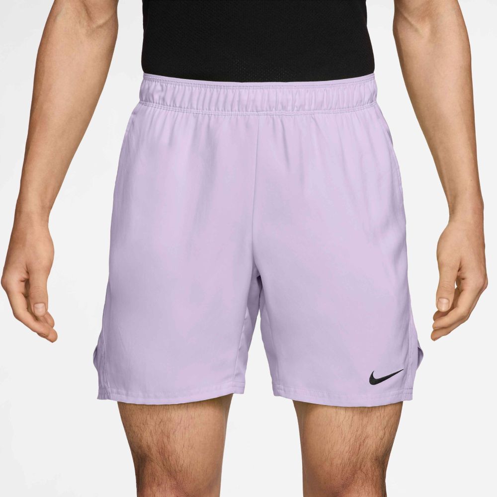 Nike Men's Court Dri-Fit Victory Short 7-inch (Violet Mist/Black) - RacquetGuys.ca