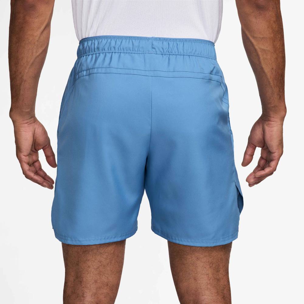 Nike Men's Court Dri-Fit Victory Short 7-inch (Blue Beyond/White) - RacquetGuys.ca
