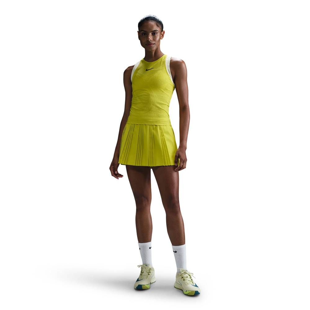 Nike Women's Dri-FIT Slam Tank (High Voltage/Luminous Green) - RacquetGuys.ca