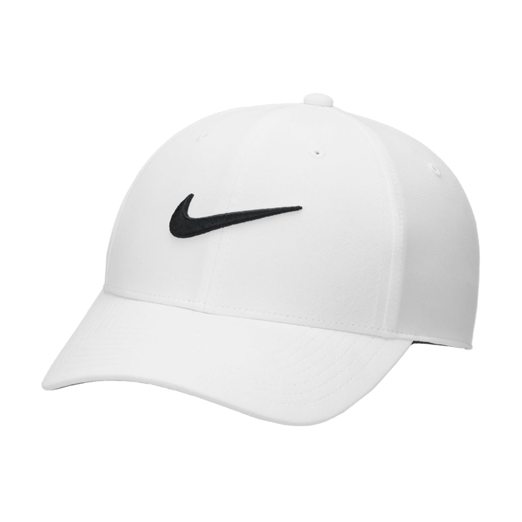 Nike Dri FIT Club White Black M L Golf Cap
