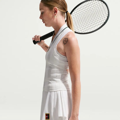 Nike Women's Dri-Fit Slam HR London Skirt (White)