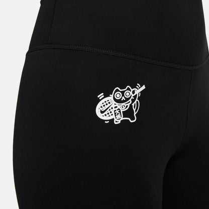 Nike Women's Naomi Osaka High-Waisted Cropped Tights (Black) - RacquetGuys.ca