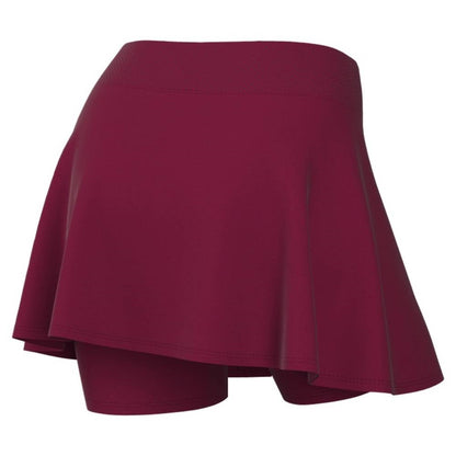 Nike Women's Dri-FIT Victory Flouncy Skirt (Red/White) - RacquetGuys.ca