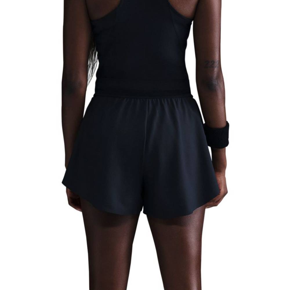 Nike Women's Dri-Fit Advantage HR Ace Short (Black) - RacquetGuys.ca