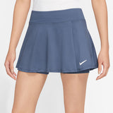 Nike Women's Dri-FIT Victory Flouncy Skirt (Diffused Blue/White) - RacquetGuys.ca