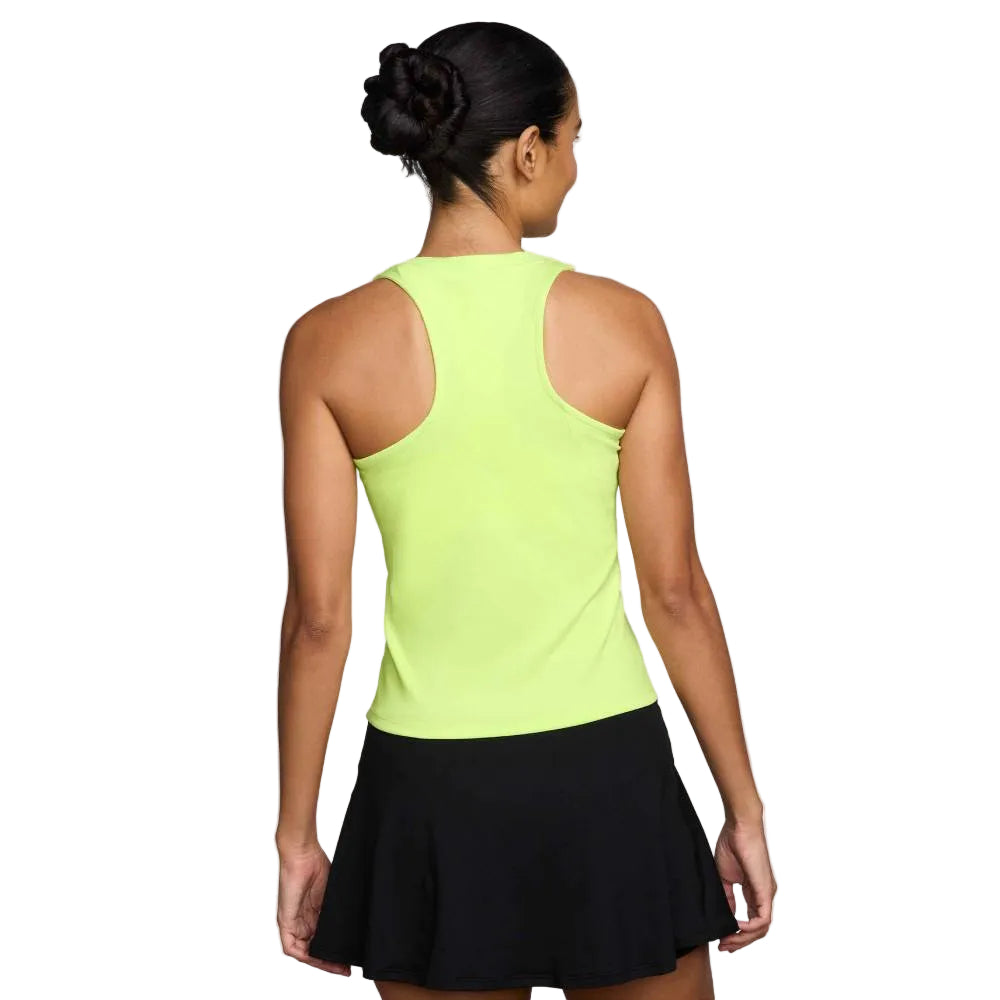 Nike Women's Dri-Fit Advantage Tank Top (Lt Lemon Twist) - RacquetGuys.ca