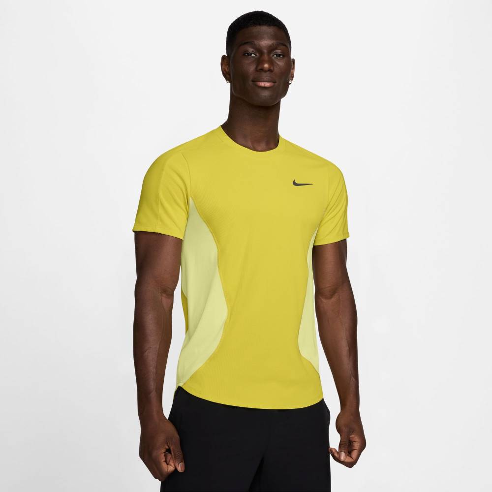 Nike Men's Dri-FIT Advantage Slam Melbourne Top (High Voltage/Luminous Green) - RacquetGuys.ca