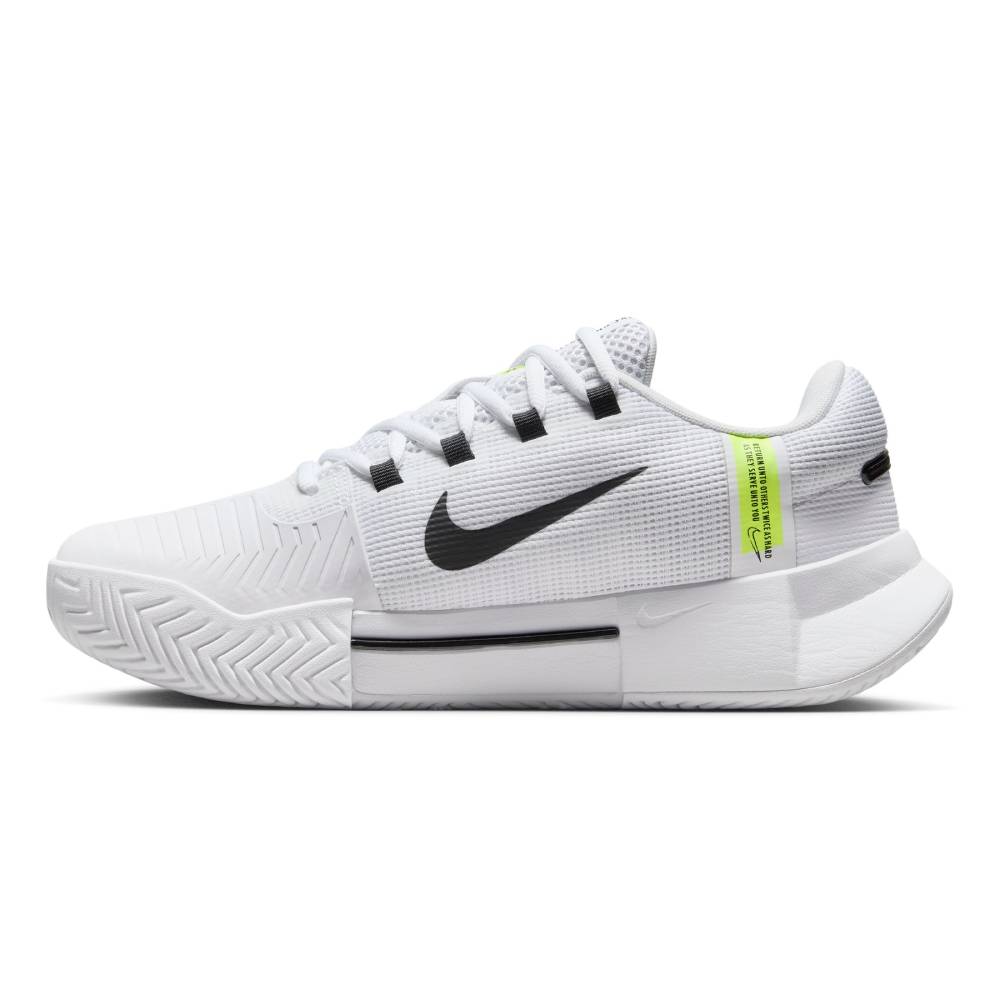 Nike Zoom GP Challenge 1 Women's Tennis Shoe (White/Black) - RacquetGuys.ca