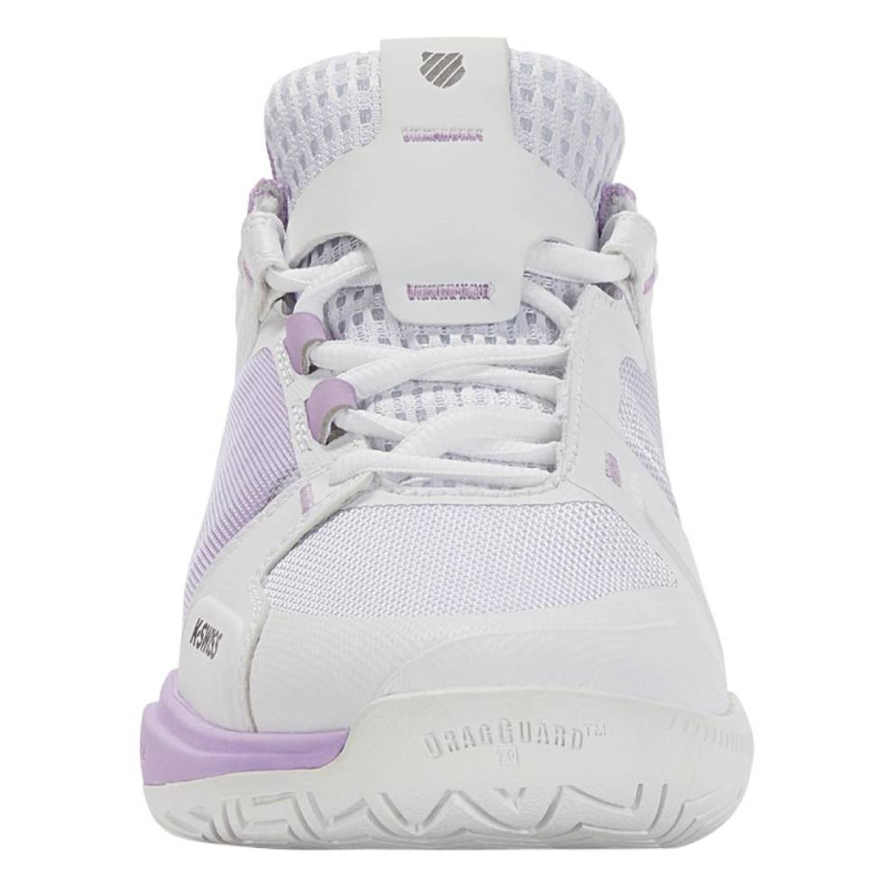 K-Swiss Ultrashot Team Women's Tennis Shoe (White/Purple) - RacquetGuys.ca