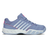 K-Swiss Bigshot Light 4 Women's Tennis Shoe (Blue/White) - RacquetGuys.ca