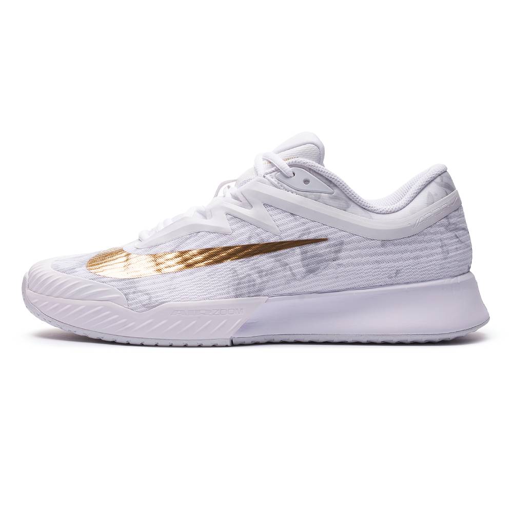 Nike Air Zoom Vapor Pro 3 Magnolia Men's Tennis Shoe (White/Metallic Gold) - RacquetGuys.ca